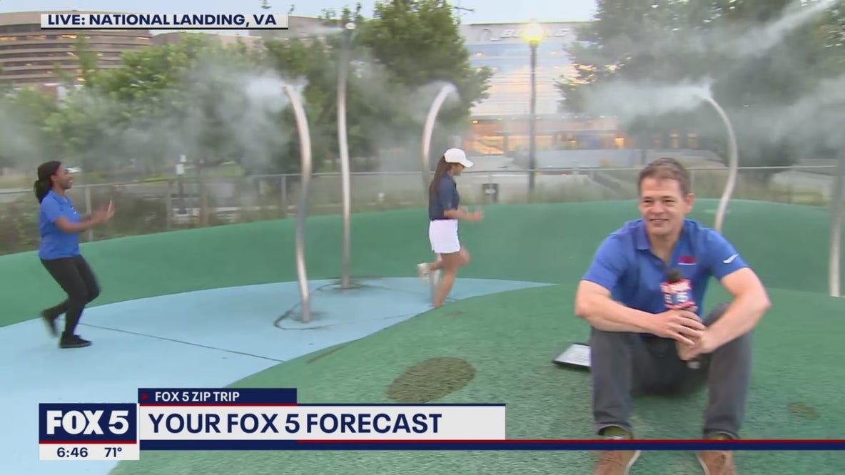 FOX 5 Zip Trip National Landing: Frolicking into Friday!
